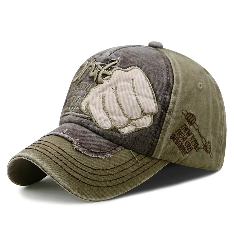 

2021 Spring and Sumemr Pure Cotton Wash Old Sport Sun Hat Lady Fashion Hiphop Snapback Cap Men Big Size Baseball Cap 55-62cm