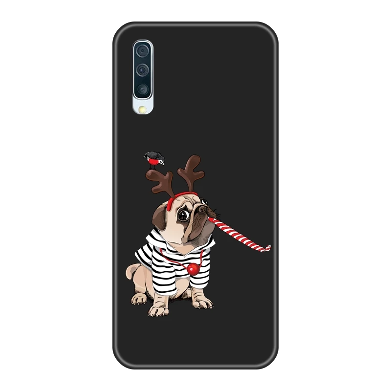 Чехол для Samsung Galaxy A40 A30 A20 A10 мягкий ТПУ Pud с изображением собаки силиконовый чехол