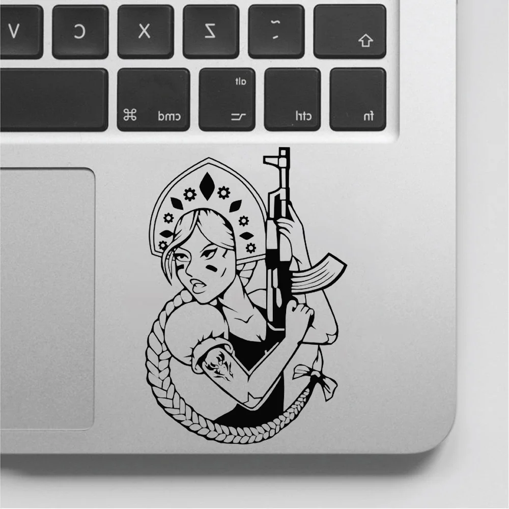 

Car Sticker Personality Russian Girl Brisas Russia Theme Vinyl Sticker Car Bumper Body Rear Window Decoration Decals,20cm*14cm