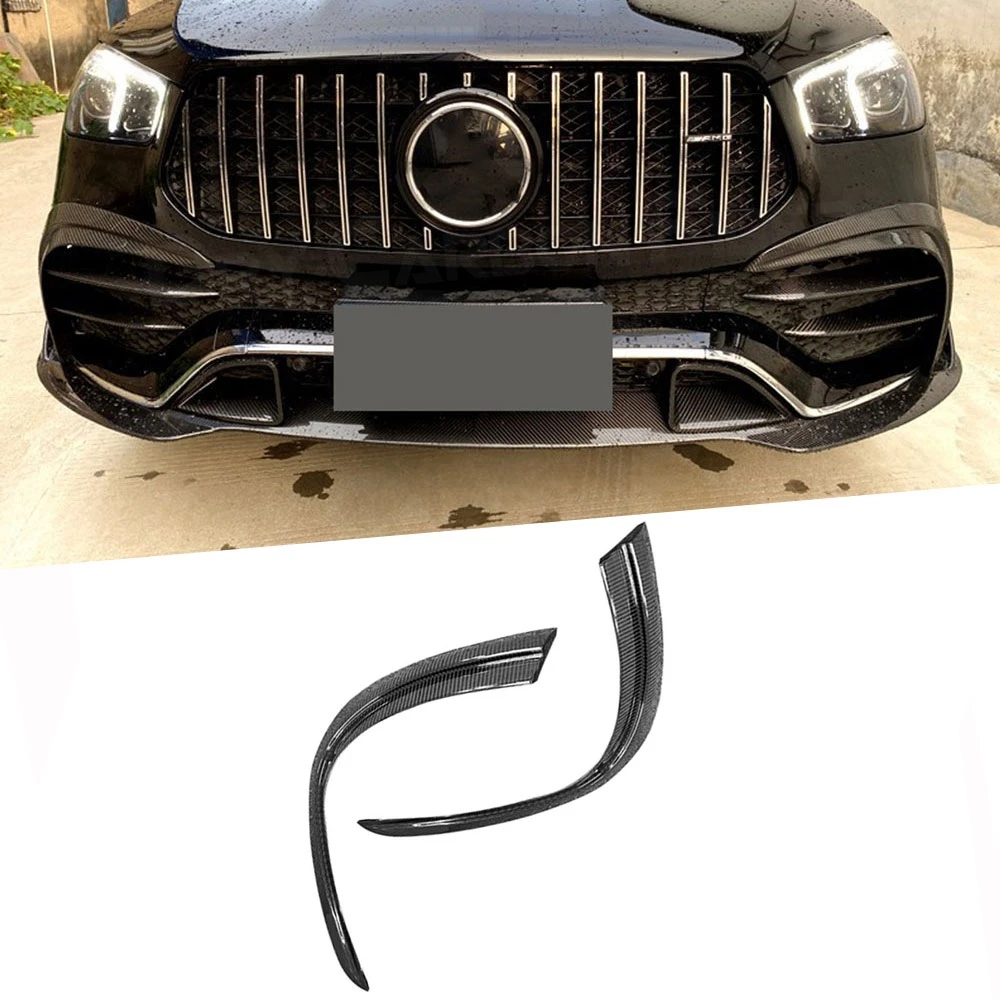 2 шт. сухое углеродное волокно для Mercedes Benz GLE Class W167 GLE53 AMG SUV 2020 передние