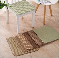 summer cool rattan mat ice silk cushion for home dining chair office chair car non slip breathable rattan cushion seat pad