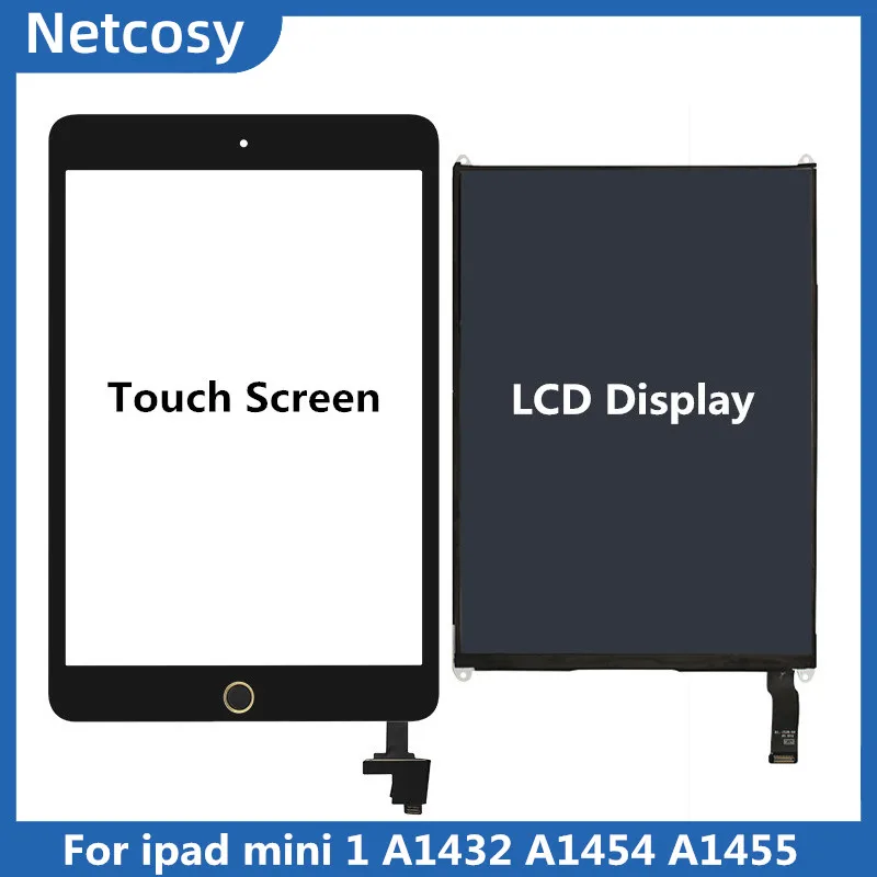 Для ipad mini 1 A1432 A1454 A1455 сенсорный экран дигитайзер панель с IC/ЖК-дисплеем Ремонт экрана для ipad mini 1 Ремонт планшета