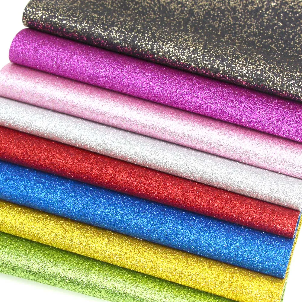 20X30 см сплошной цвет синтетическая кожа блестящая ткань искусственная