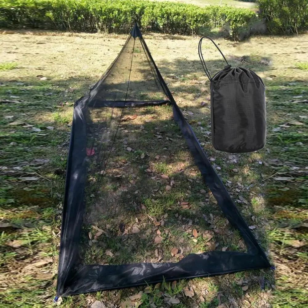 

Portable Camping Triangle Mosquito Net Anti-Insect Travel Tent Outdoor Supplies
