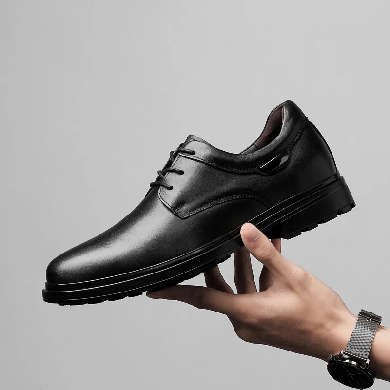

Dress Genuine Leather Shoes Men 2021 New Brand Men's Business Shoes Italian Style Fashion Men Wedding Shoes Male Footwear 36-47