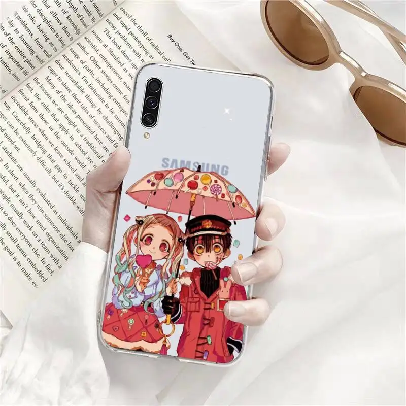

Toilet bound Hanako kun Anime Phone Case Transparent for Samsung A71 S9 10 20 HUAWEI p30 40 honor 10i 8x xiaomi note 8 Pro 10t11