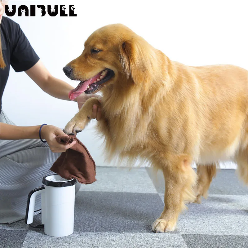 

Dog Paw Cleaner Cup Pet Grooming Brush Prevent Water Splashing Portable Soft Silicone Washer For Dog Foot Dog Paw Cleane clean