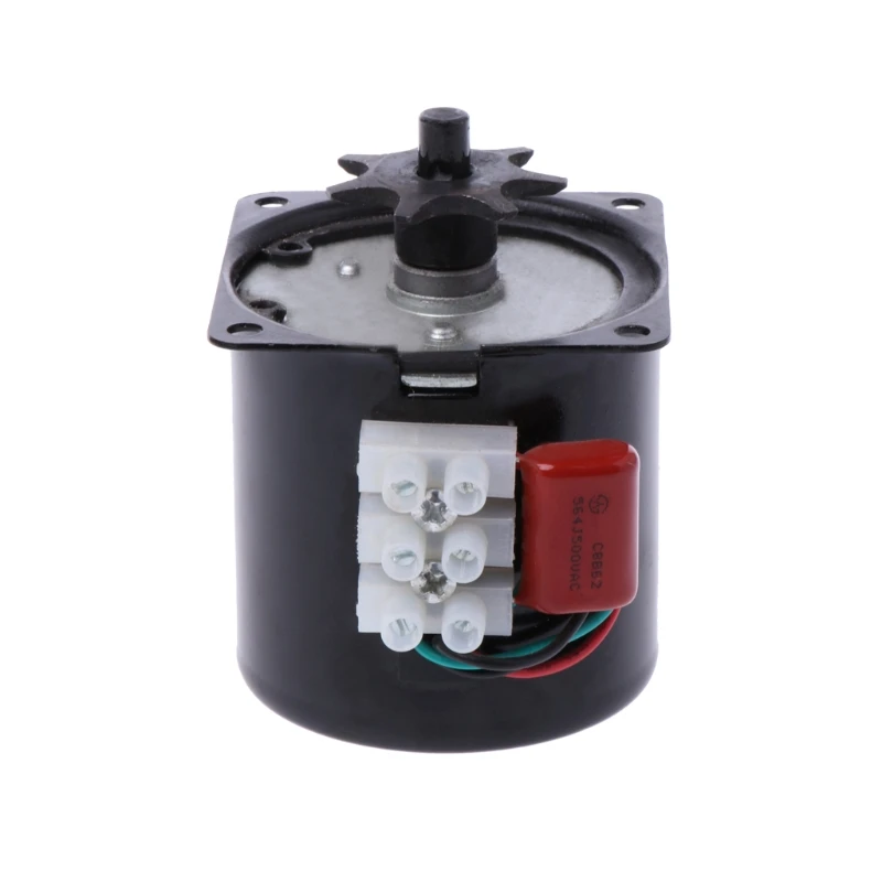 220V AC Яйцо Тернер моторный инкубатор двигателя Реверсивный мотор Компоненты 2.5r/мин