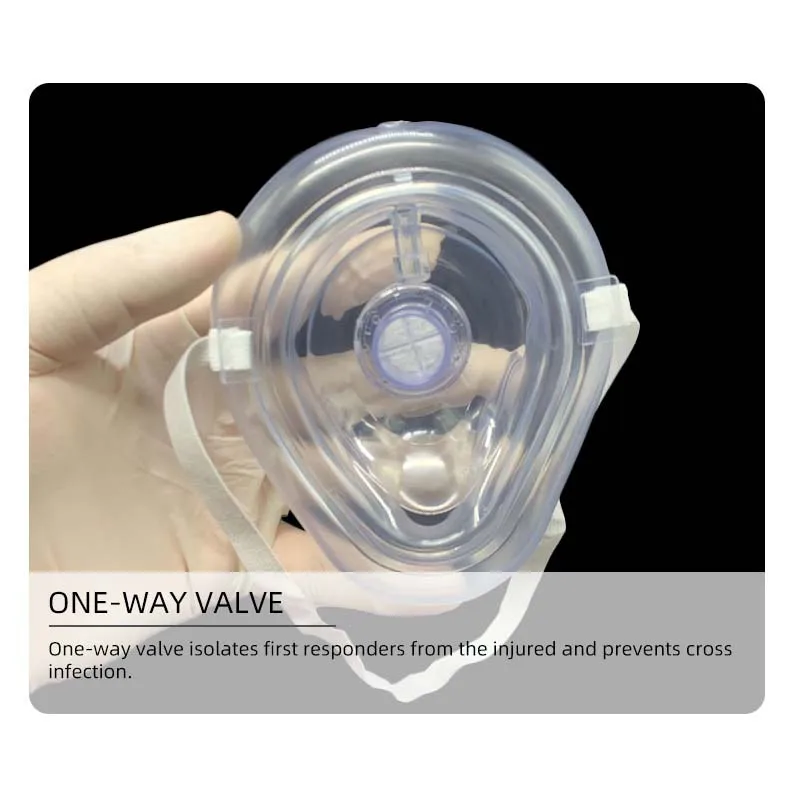 CPR маска Resuscitator спасательные маски первой помощи дыхательная для СЛР рот дыхание