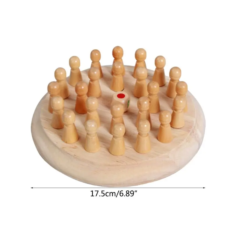 

Wooden Memory Match Stick Chess Children Kids Puzzle Educational Color Cognitive Ability Brain Training Toys Game Fun Block Boar