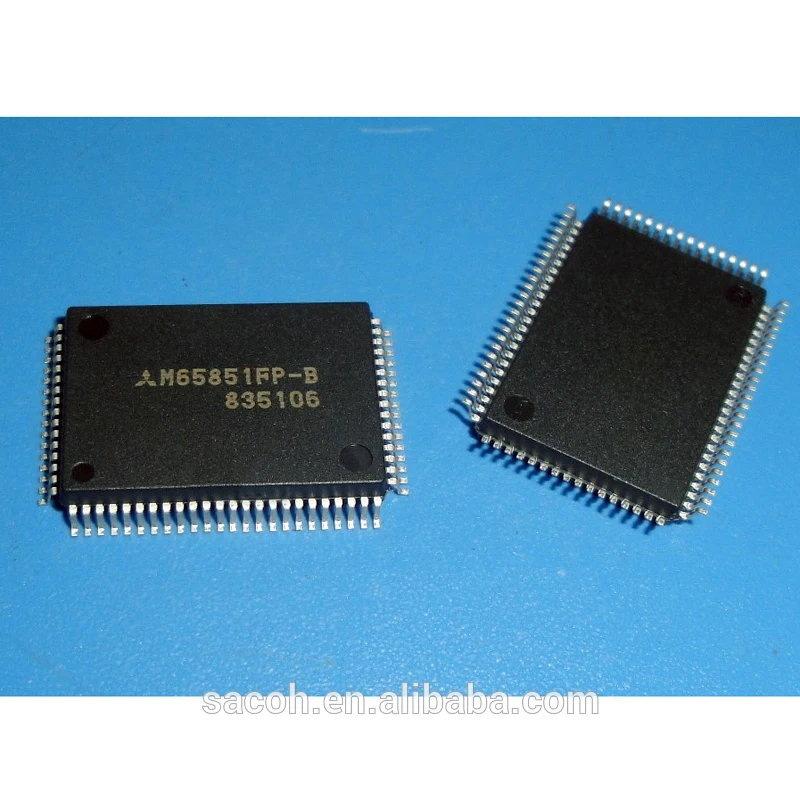 1PCS New Original M65851FP-B M65851FP or M65850P M65850FP or M65853FP or M65854FP M65855FP M65856SP M65857FP QFP-100 Single Chip