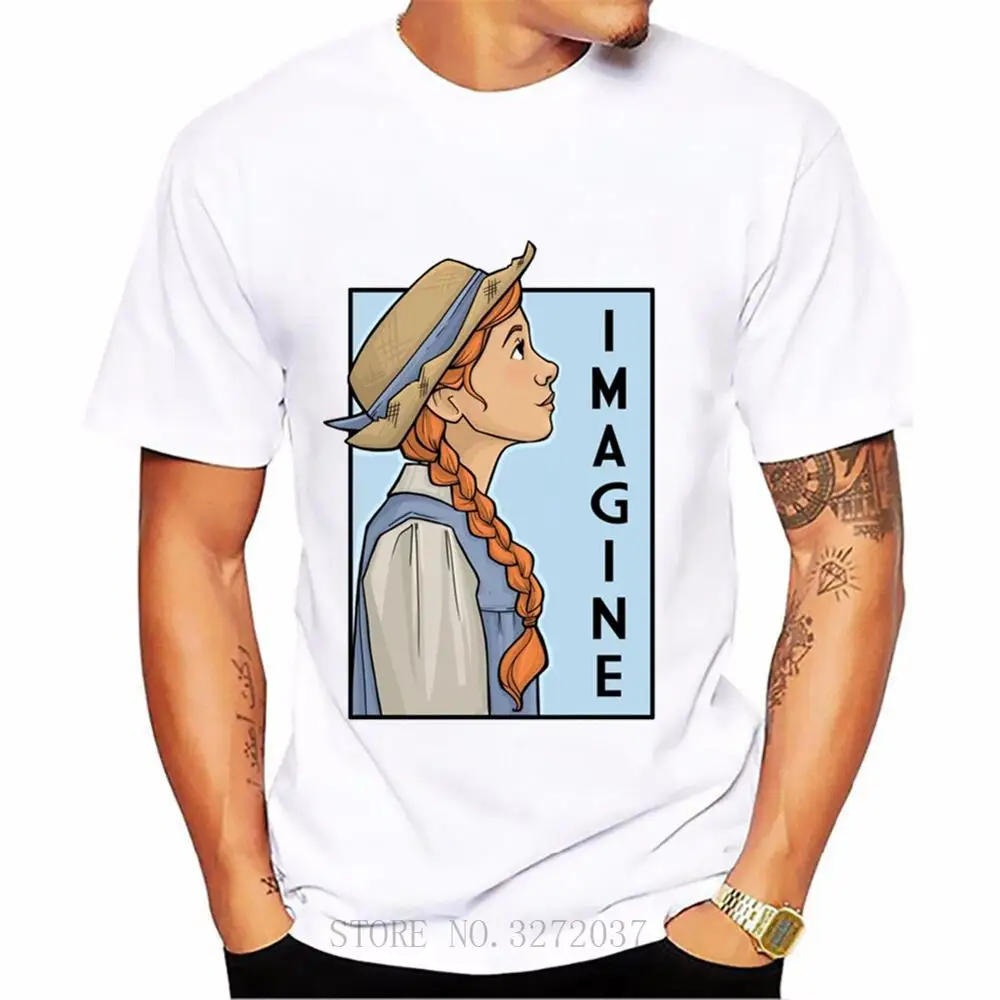 Мужская футболка с коротким рукавом karen hallion anne shirley green gables novel imagine strong для мужчин