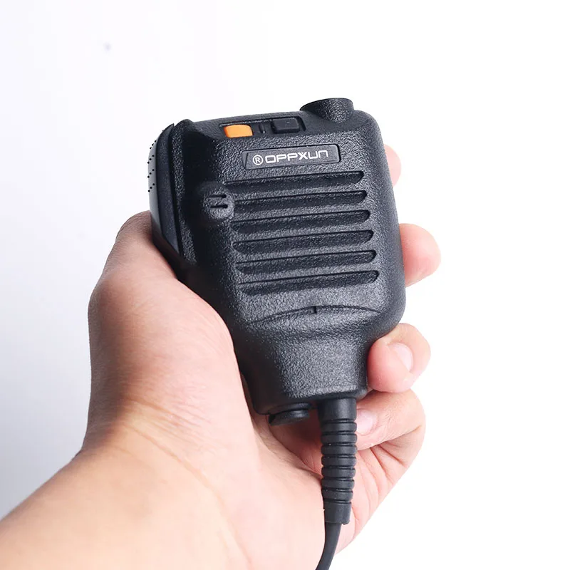OPPXUN PTT ручной микрофон плечевой динамик для Kenwood TK280 TK2140 TK385 TK3140 рация Двусторонняя