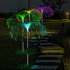 Светодиодная лампа для газона, ландшафта, садовый светильник на солнечной батарее для сада, декоративный светильник для двора, патио