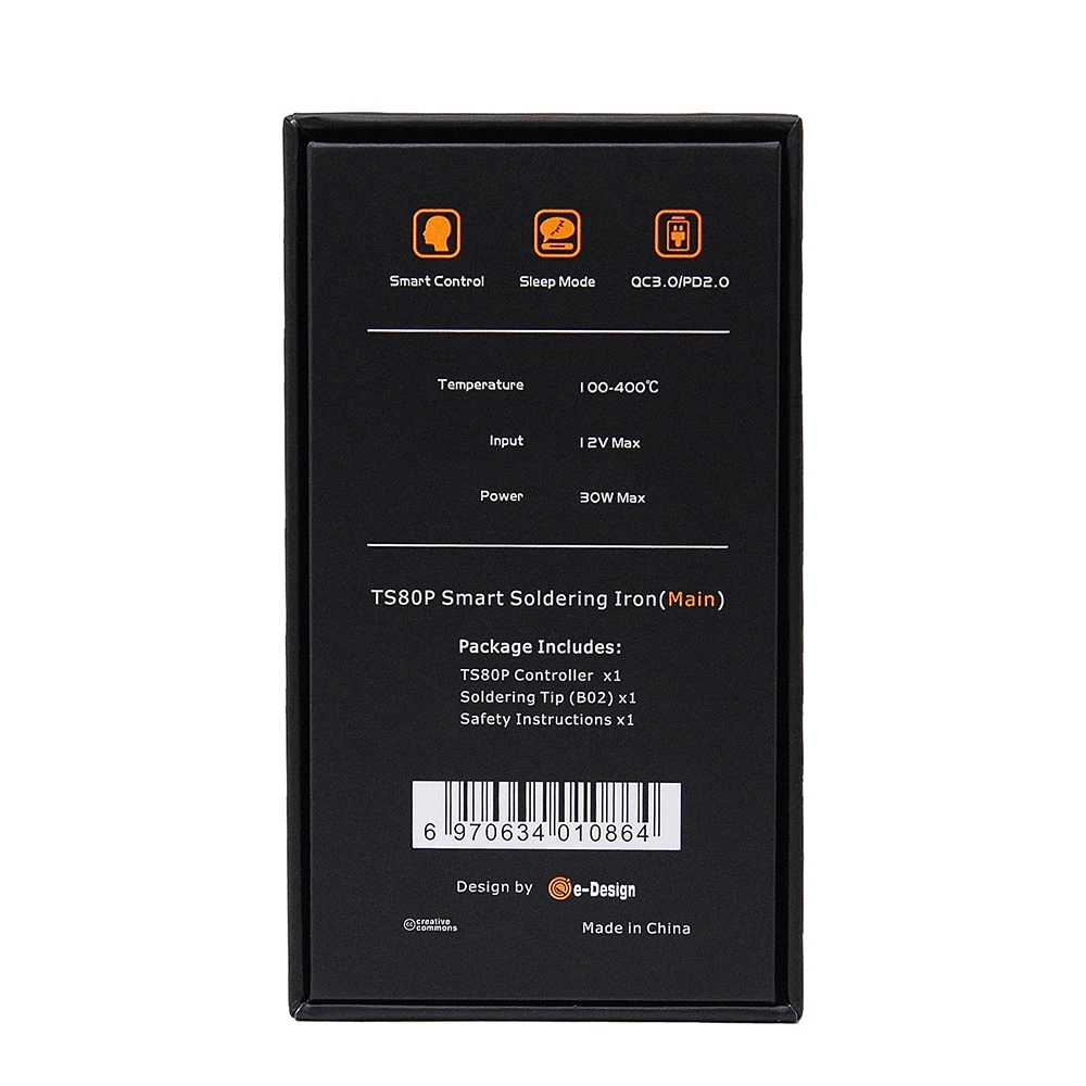 

TS80P Electric Soldering Iron Set PD2.0 QC3.0 Power Supply Mini Smart Soldering Iron 100-400â„ƒ Station Welding Tools