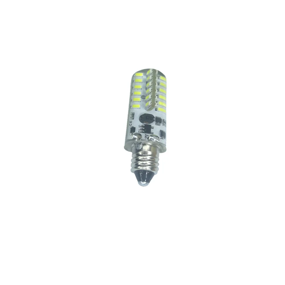 DC24V E10 AC12V синий светодиодный красный 12v E10 светодиодный DC12V DC24V E10 зеленый светодиодный лампы AC12V красный E10 лампы DC24V зеленый E10 светодиодный теплый белый 3014-48smd