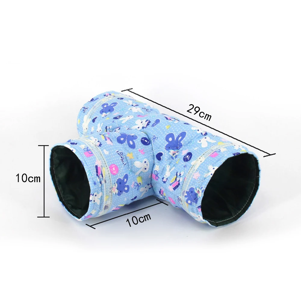 

Hamster Tunnel Crawling Toy Chinchilla Guinea Pigs Tunnel Tube Hedgehogs Dutch Rats Bearded Dragon Small Animal Pet Bed Toy
