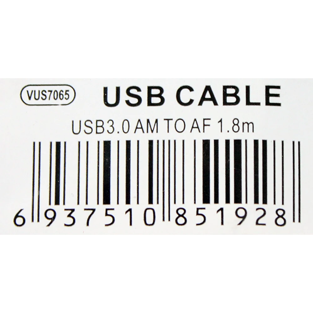 Кабель VCOM USB3.0 AM-AF 1.8M VUS7065-1.8M | Компьютеры и офис