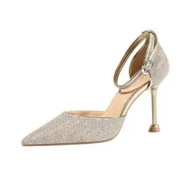 

Women summer Casual Sexy Toe strappy Ankle strap high-heeled sandals sandals Shoes