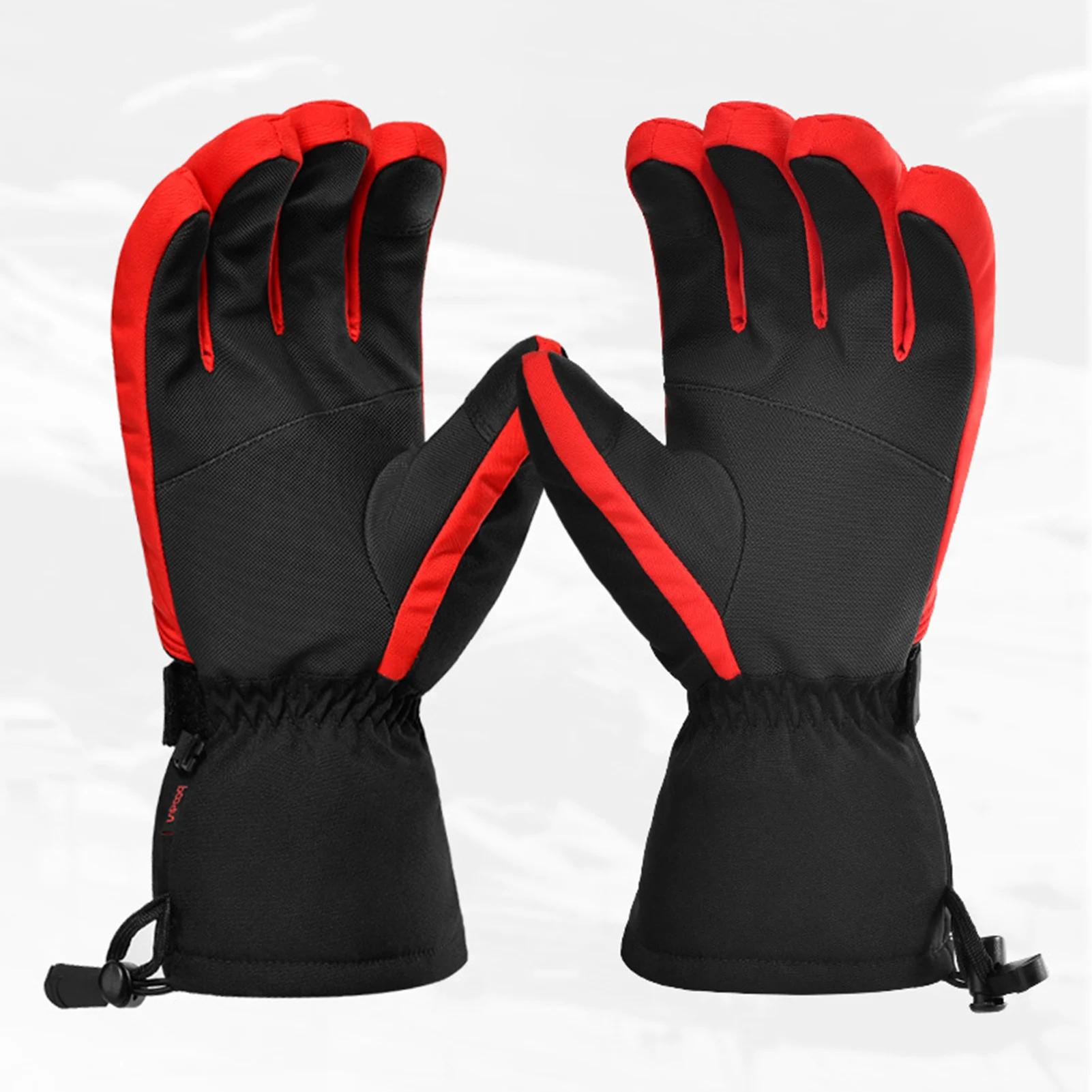 

1 Pair Ski Touch Screen Warm Snowboard Gloves Waterproof Thermal Snow Mittens