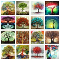 full square round drill diamond painting cross stitch tree of life mosaic diamond embroidery eye pictures home decor handicraft