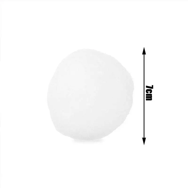 

Explosive 7cm simulation Christmas snowball Indoor snowball fight Christmas snowball