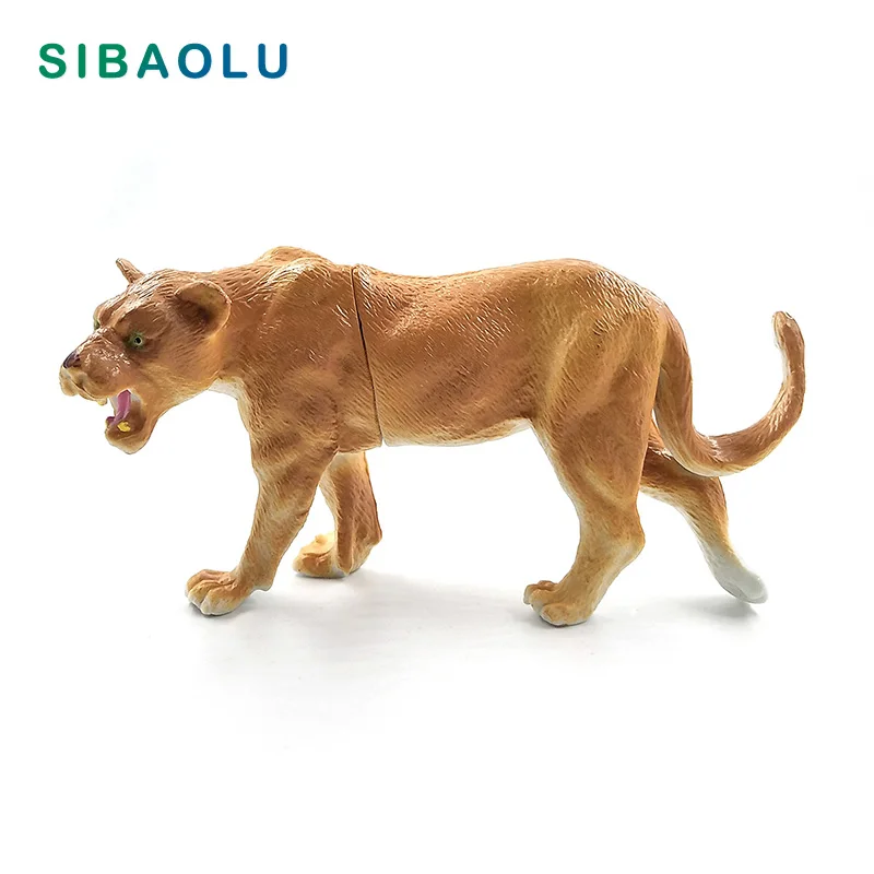 

Hot Simulation Lion Forest Animal model figurine home decor decoration accessories modern plastic Educational toy