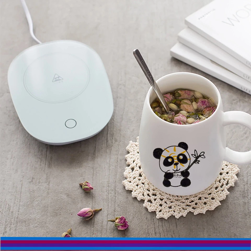 [Natabest] Портативный электрический чашка нагреватель кружка для напитков коврик