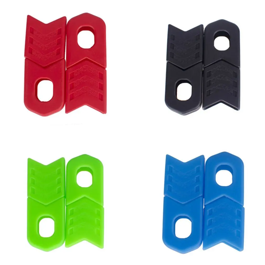 ZTTO 4pcs MTB Road Bike Crank Protector Carbon Crankset Silicone Gel Cover Protective Sleeve Bicycle Boots Accessories | Спорт и