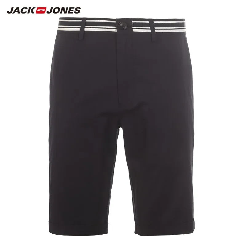 JackJones мужские модные удобные Стрейчевые хлопковые шорты базовая Мужская одежда