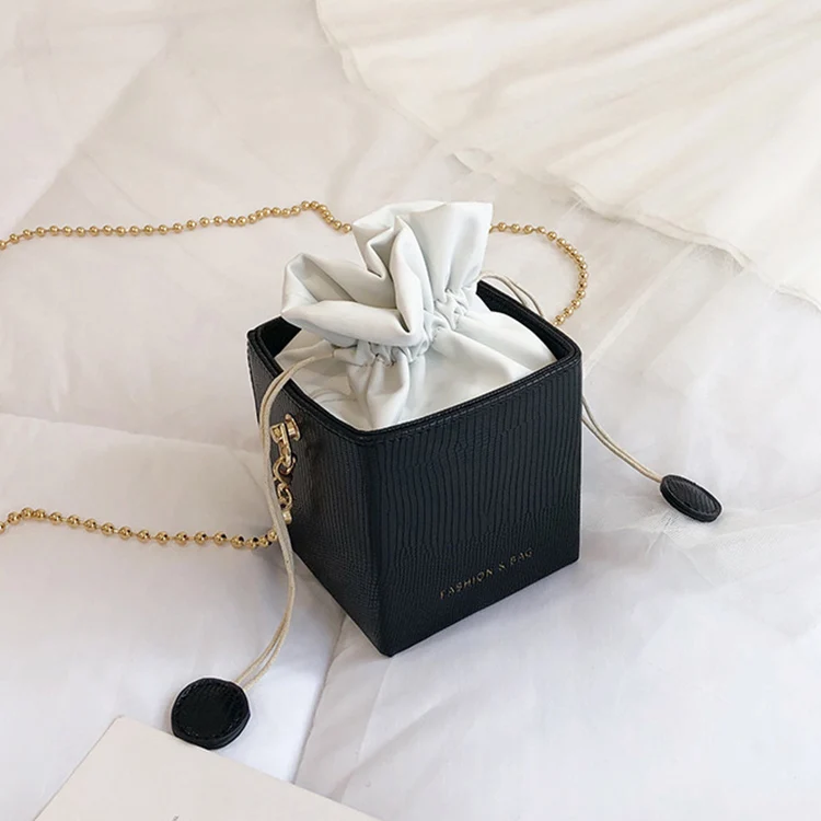 Повседневная женская простая многофункциональная маленькая сумка-мешок