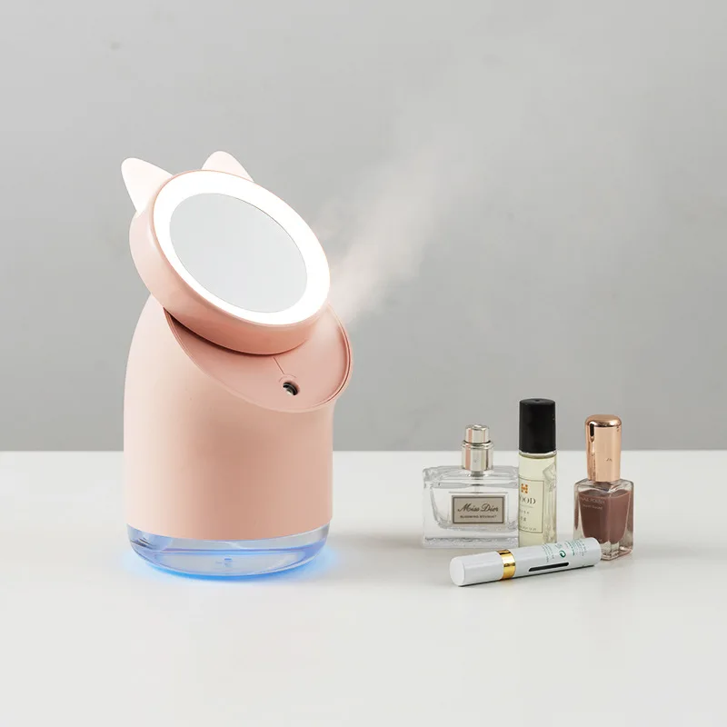 

Увлажнитель-Ароматизатор воздуха ультразвуковой с подсветильник кой и USB