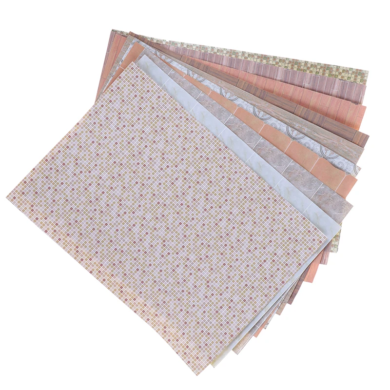 

1:12 Dollhouse Miniature Floor Wall Paper For Dolls House Room Furniture Decor New Arrival