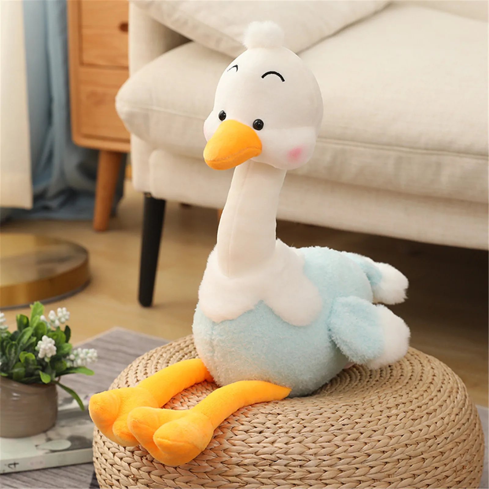 

Children's Suffed Toys Cute Animal Doll Plush Stuffed Animal Plush Toy Gifts For Kids Baby simulation ostrich Plush doll Gift