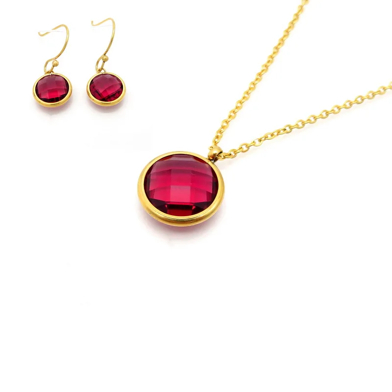 Комплект из колье и серёг нержавеющей стали|Ювелирные наборы| |