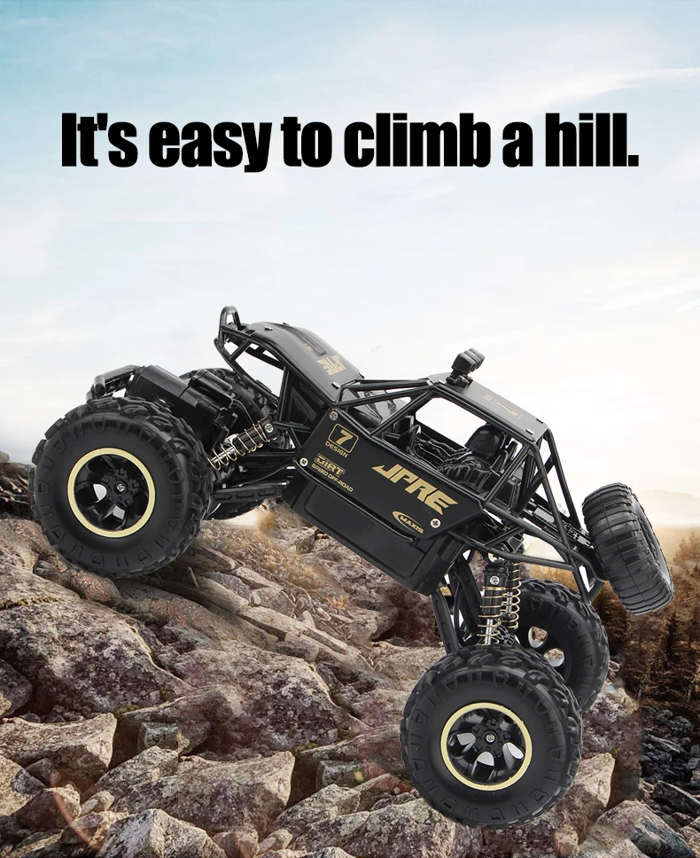 1:12 1:16 RC автомобиль 4WD 4x4 2,4G Bigfoot пульт дистанционного управления багги модель внедорожника скалолазание Грузовики Игрушки для мальчиков Детский подарок джипы