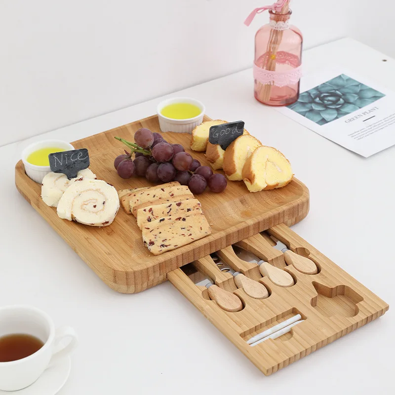 

Cheese board bread board restaurant serving bamboo plate Japanese style chopping board steak sushi baking chopping board