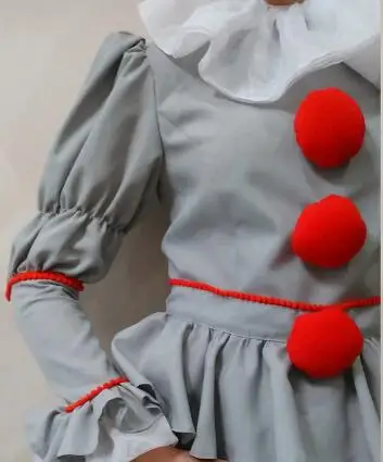 Фильм Стивен Кинг's It Pennywise костюм для костюмированной игры взрослые мужские дети унисекс костюм Хэллоуин дети мальчик террор клоун костюм