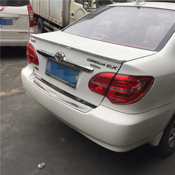 For TOYOTA Corolla Spoiler 2006-2011 spoiler High Quality ABS Material Car Rear Wing Primer Color | Автомобили и мотоциклы