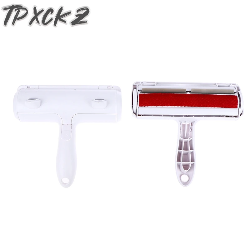 

2 Ways New Remove Pet Hair Roller Dog Hair Remover Brush Carpet Cleaning Brush Cat Lint Sticking Roller Carpet Cleaner Brushes