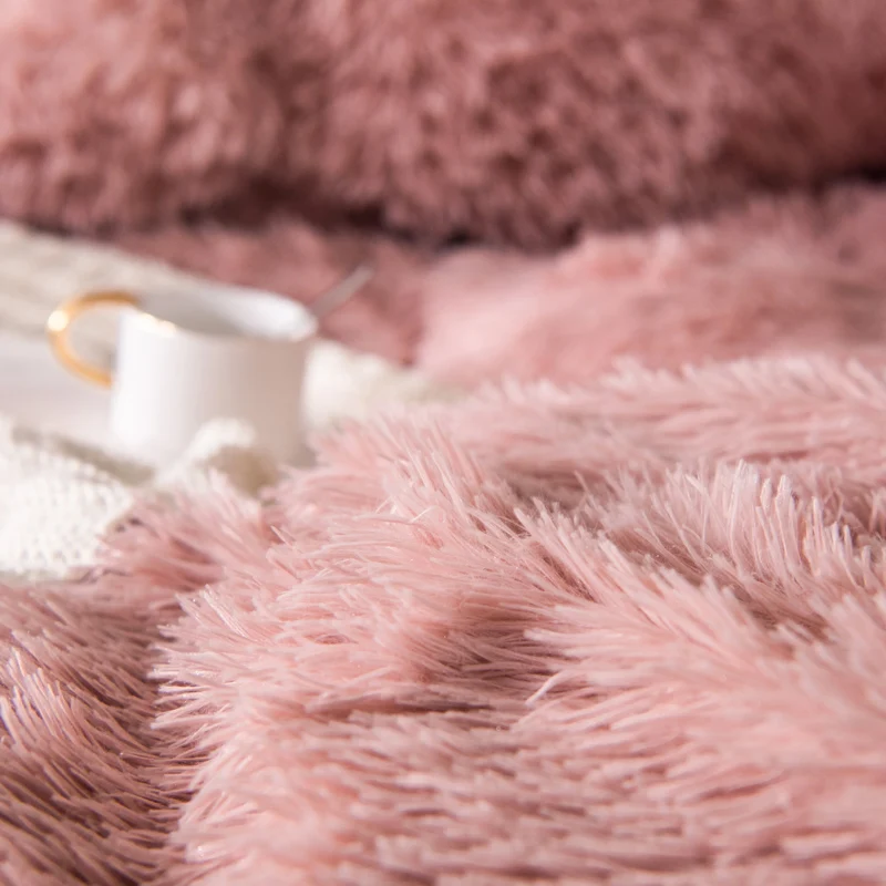 Розовый синий белый серый красный фиолетовый желтый плюшевый ворсистый теплый