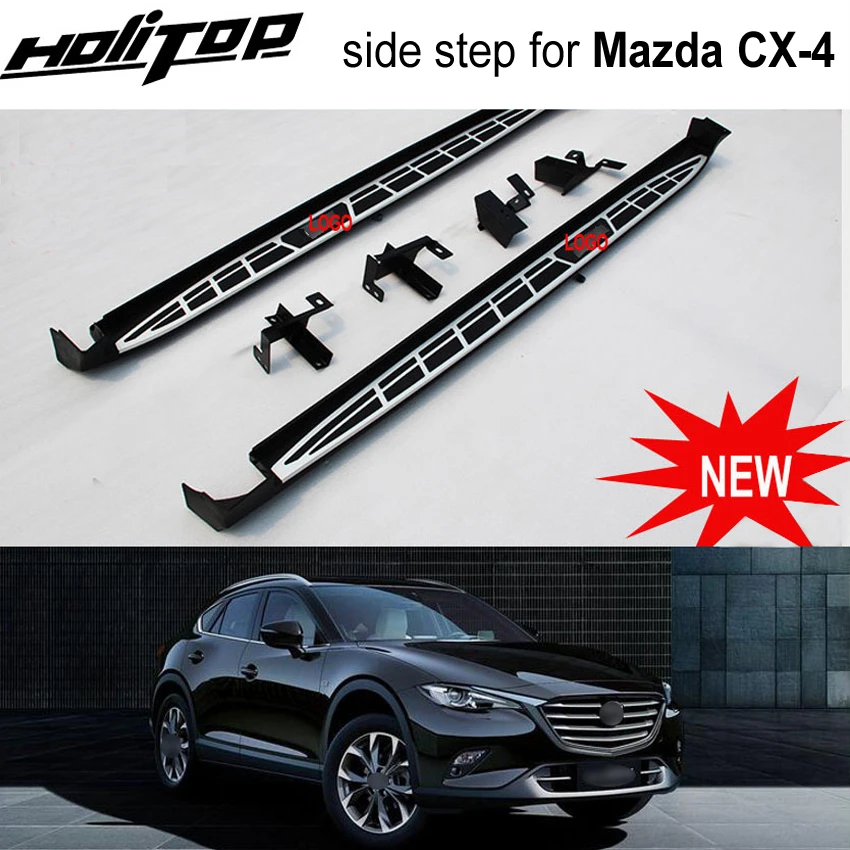 Популярная боковая подножка nerf для Mazda CX 4 модная внешняя форма очень популярна в