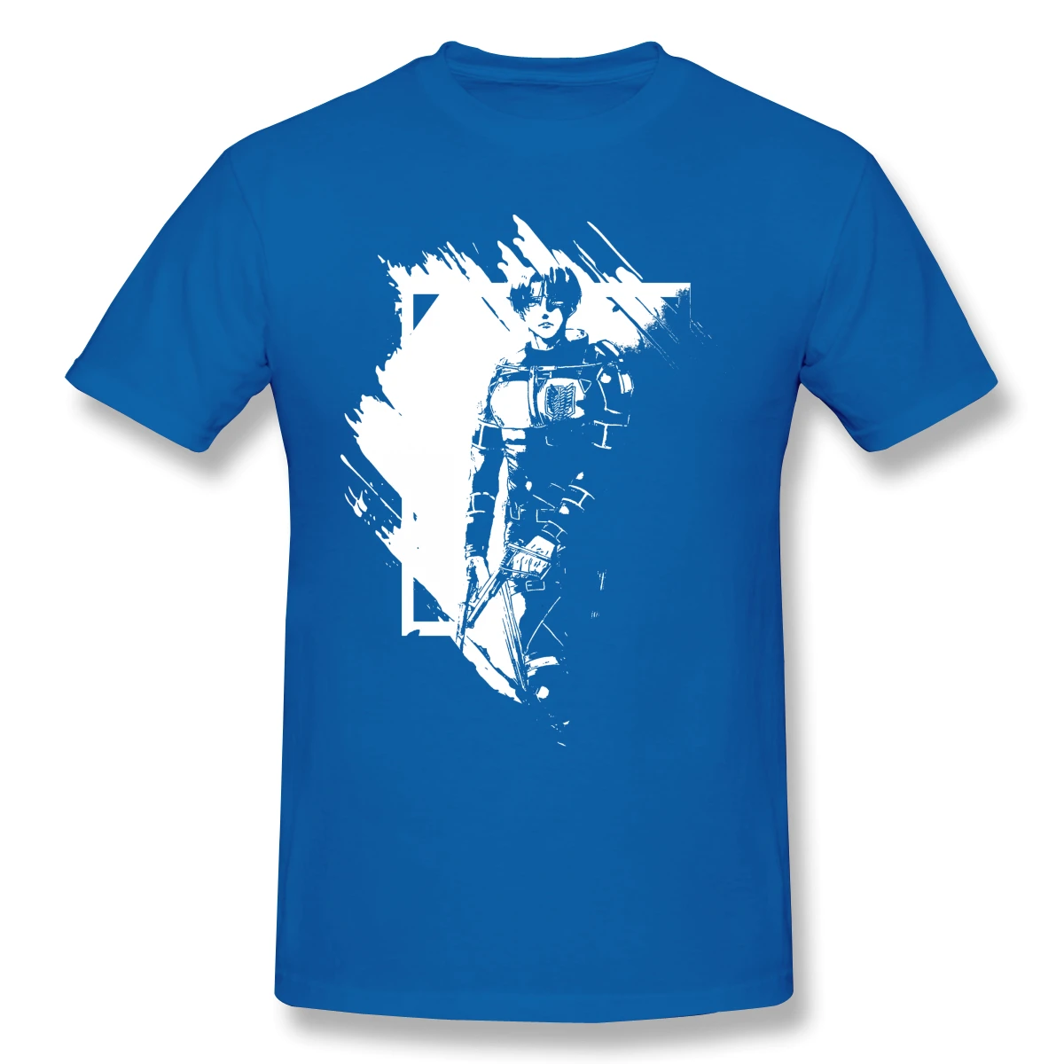 

Cool Men Homme T-Shirt Attack on Titan Titans Anime Television Series Tees Pure Cotton Oversized Short Sleeve