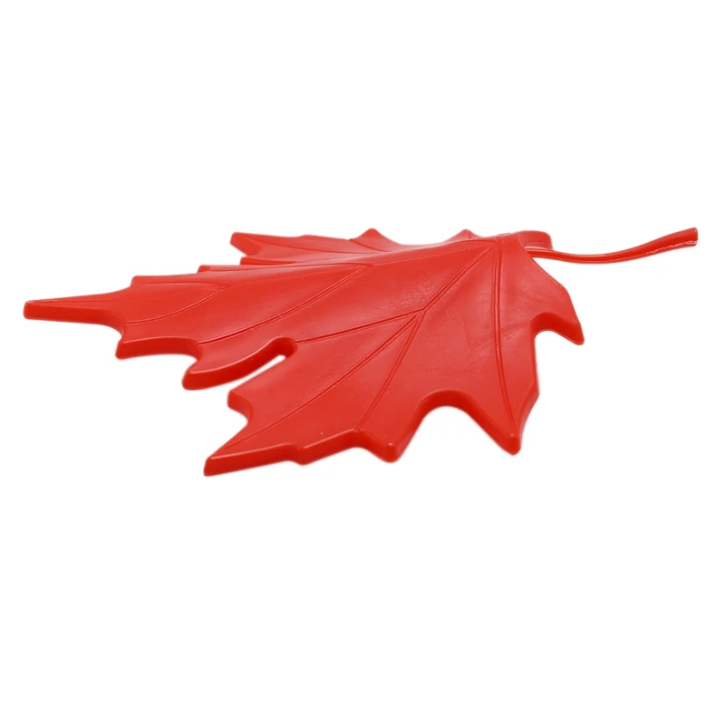 Красный пластиковый кленовый лист стиль домашний декоративный ограничитель