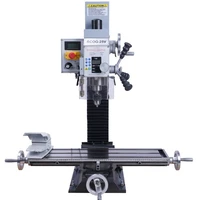 household multifunctional drilling and milling machine 750w mini tapping milling machine v25 small metal milling machine lk