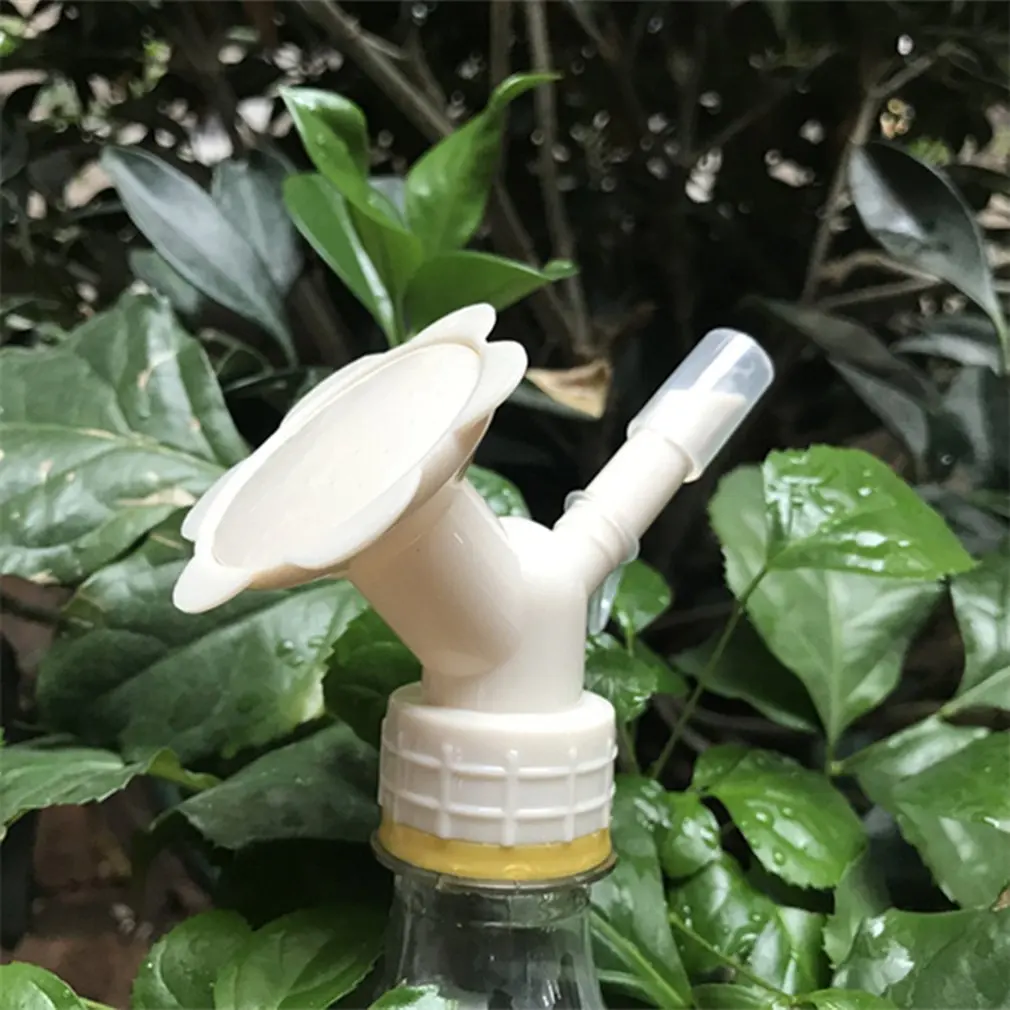 

2 In 1 Plastic Sprinkler Nozzle Garden Shower Head Tool For Flower Waterers Bottle Watering Cans Sprinkler Perfect for Seeds