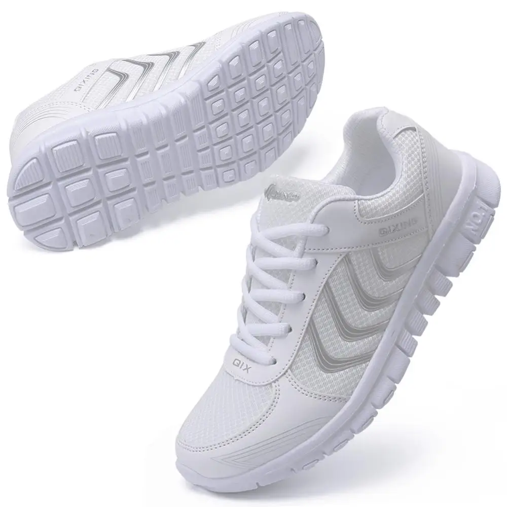 

Breathable mesh casual sneakers women shoes 2021 fashion lace-up comfortable white shoes woman summer sneakers tenis feminino
