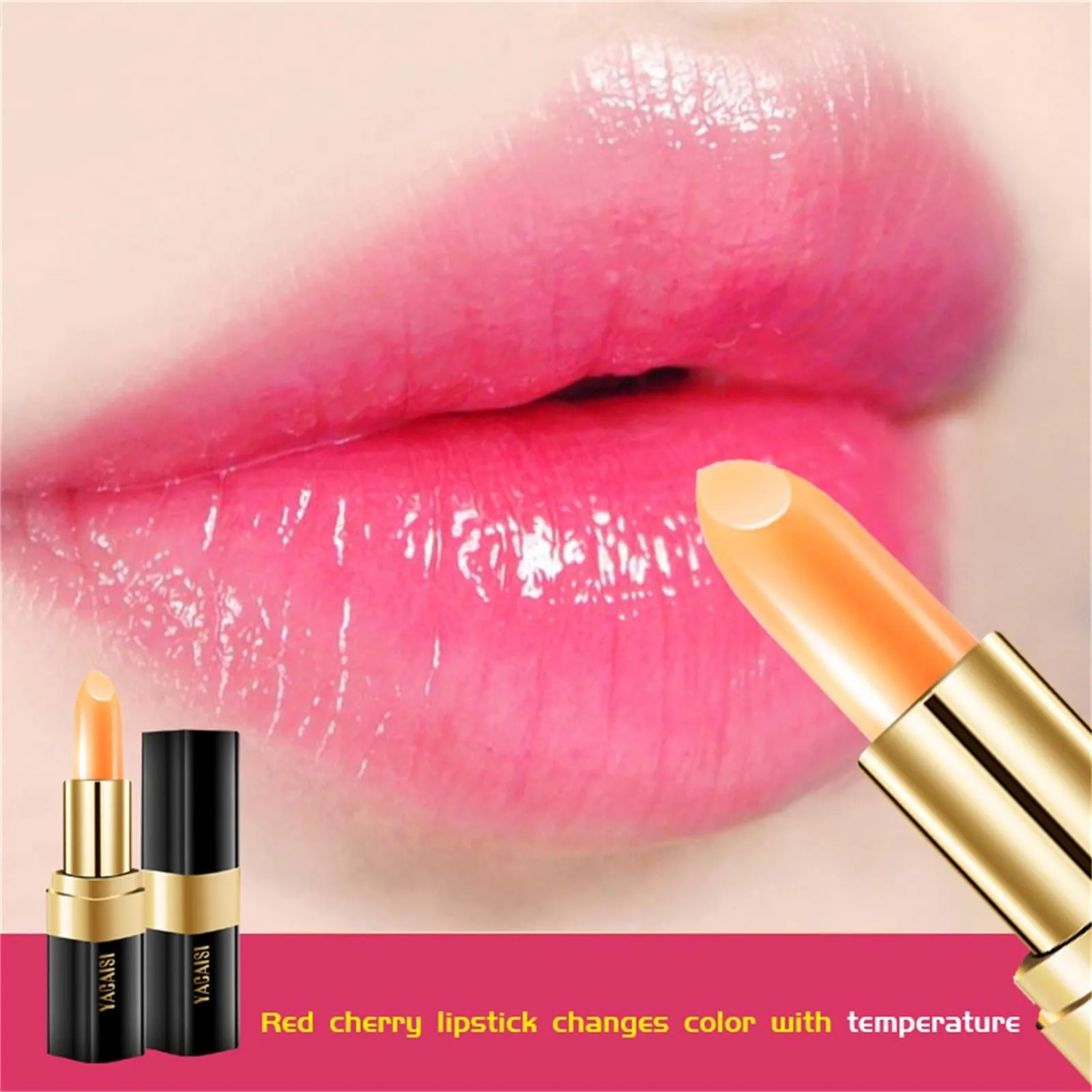 

3.5g Flower Balm Color Changing Lip Balm Cosmetics Find Your Perfect Shade Of Pink makeup maquillaje