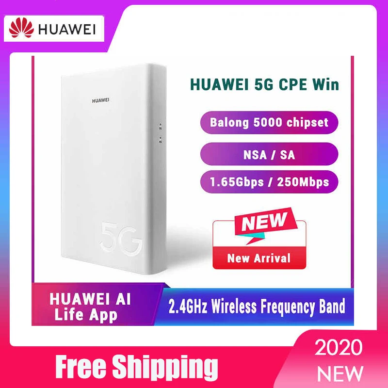 

New Original Unlocked H312-371 Huawei 5G CPE Win External Outdoor Router