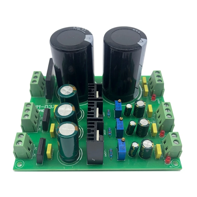 

Adjustable Rectifier Regulator Filter Plate LM317 LM337 Multi-Precision Positive and Negative Filter Power Supply Board